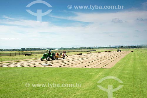  Grass mechanized harvesting
  - Tremembe city - Sao Paulo state (SP) - Brazil