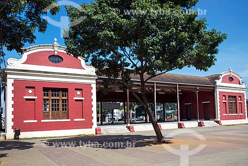  Facade of the old Tremembe city train station (1866)  - Tremembe city - Sao Paulo state (SP) - Brazil