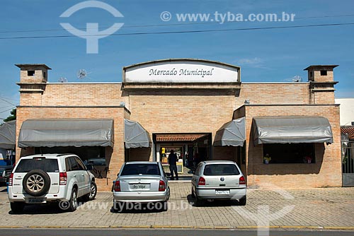  Facade of the Tremembe city Municipal Market  - Tremembe city - Sao Paulo state (SP) - Brazil