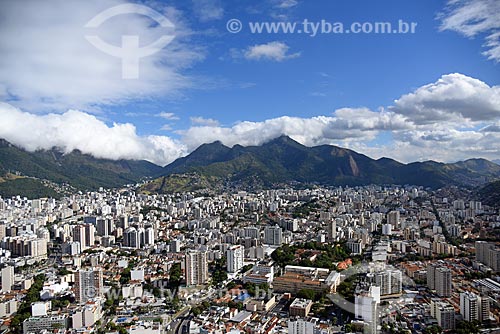  Aerial photo of the Tijuca neighborhood  - Rio de Janeiro city - Rio de Janeiro state (RJ) - Brazil