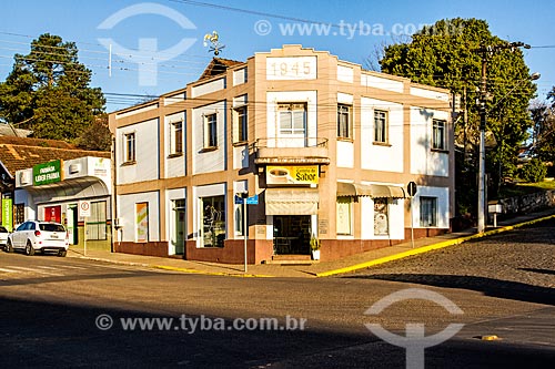  Facade of the store - historic house  - Treze Tilias city - Santa Catarina state (SC) - Brazil