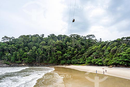  Zipline - Ribeira Beach  - Itacare city - Bahia state (BA) - Brazil