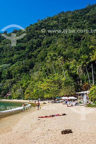  View of the Abraaozinho Beach waterfront  - Angra dos Reis city - Rio de Janeiro state (RJ) - Brazil