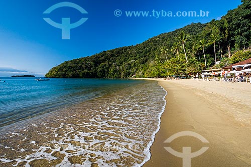  View of the Abraaozinho Beach waterfront  - Angra dos Reis city - Rio de Janeiro state (RJ) - Brazil