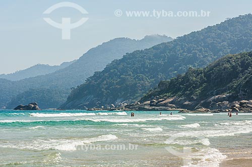  View of the Lopes Mendes Beach waterfront  - Angra dos Reis city - Rio de Janeiro state (RJ) - Brazil