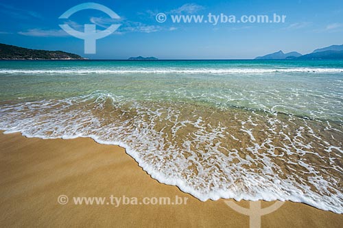  View of the Jorge Grego Island from Lopes Mendes Beach waterfront  - Angra dos Reis city - Rio de Janeiro state (RJ) - Brazil