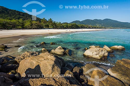  View of the Lopes Mendes Beach waterfront  - Angra dos Reis city - Rio de Janeiro state (RJ) - Brazil