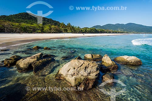  View of the Lopes Mendes Beach waterfront  - Angra dos Reis city - Rio de Janeiro state (RJ) - Brazil