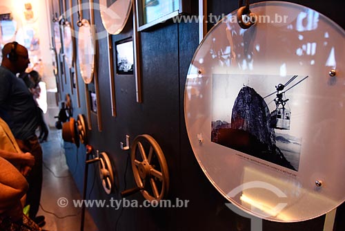  History of the construction of the cable car of Sugarloaf exhibition - Urca Mountain cable car station  - Rio de Janeiro city - Rio de Janeiro state (RJ) - Brazil