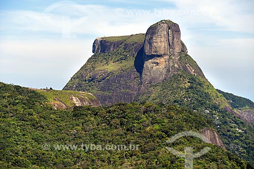  Aerial photo of the Rock of Gavea  - Rio de Janeiro city - Rio de Janeiro state (RJ) - Brazil