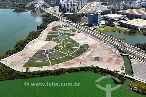  Aerial photo of the City of Rock Park  - Rio de Janeiro city - Rio de Janeiro state (RJ) - Brazil