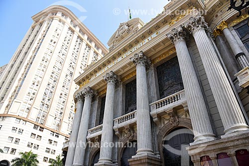  Facade of the Municipal Theater of Rio de Janeiro  - Rio de Janeiro city - Rio de Janeiro state (RJ) - Brazil