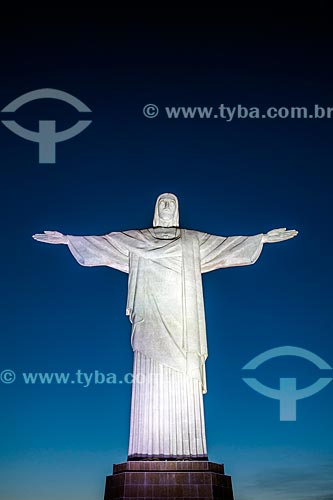  View of the sunset from Christ the Redeemer  - Rio de Janeiro city - Rio de Janeiro state (RJ) - Brazil