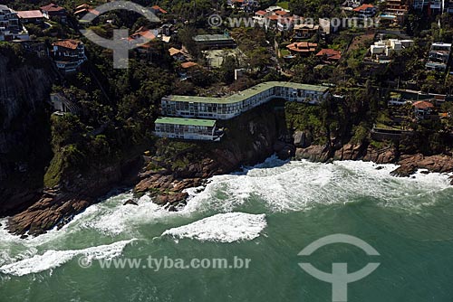  Joatinga beach at high tide  - Rio de Janeiro city - Rio de Janeiro state (RJ) - Brazil