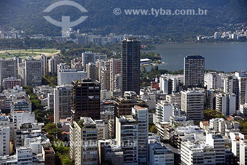  Aerial photo of Leblon neighborhood buildings  - Rio de Janeiro city - Rio de Janeiro state (RJ) - Brazil