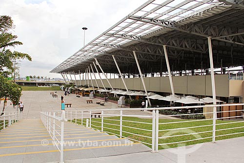  View of facade of the Marina da Gloria (Marina of Gloria)  - Rio de Janeiro city - Rio de Janeiro state (RJ) - Brazil