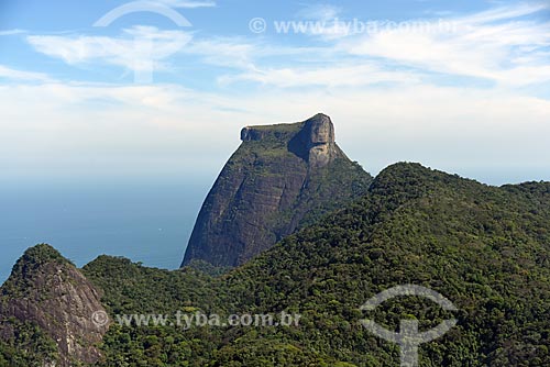  Aerial photo of the Rock of Gavea  - Rio de Janeiro city - Rio de Janeiro state (RJ) - Brazil