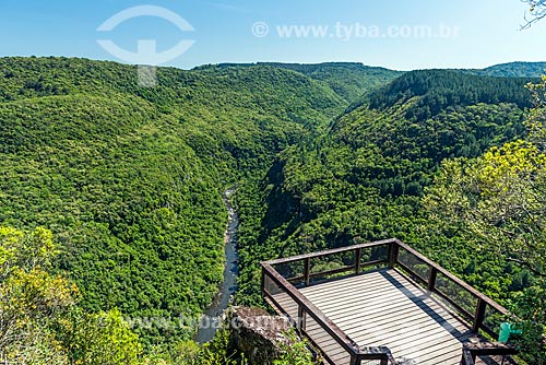  View of the Ferradura Park (Horseshoe Park) mirante  - Gramado city - Rio Grande do Sul state (RS) - Brazil