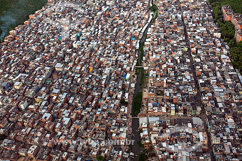  Aerial photo of the Rio das Pedras slum  - Rio de Janeiro city - Rio de Janeiro state (RJ) - Brazil