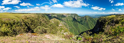  View of the Montenegro Canyon  - Sao Jose dos Ausentes city - Rio Grande do Sul state (RS) - Brazil