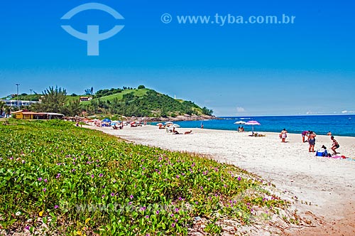  View of the Ponta Negra Beach waterfront  - Marica city - Rio de Janeiro state (RJ) - Brazil