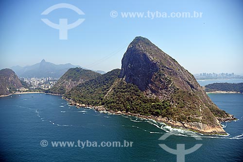  Aerial photo of the Sugarloaf  - Rio de Janeiro city - Rio de Janeiro state (RJ) - Brazil