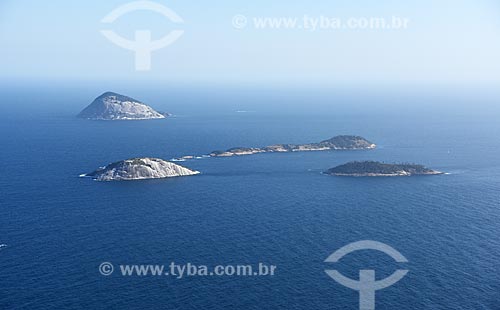  Aerial photo of the Natural Monument of Cagarras Island  - Rio de Janeiro city - Rio de Janeiro state (RJ) - Brazil