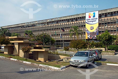  Facade of the Maua City Hall  - Maua city - Sao Paulo state (SP) - Brazil