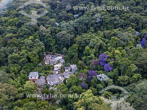  Picture taken with drone of the Acude Slum (Dam Slum)  - Rio de Janeiro city - Rio de Janeiro state (RJ) - Brazil