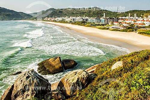  View of the Brava Beach waterfront  - Florianopolis city - Santa Catarina state (SC) - Brazil