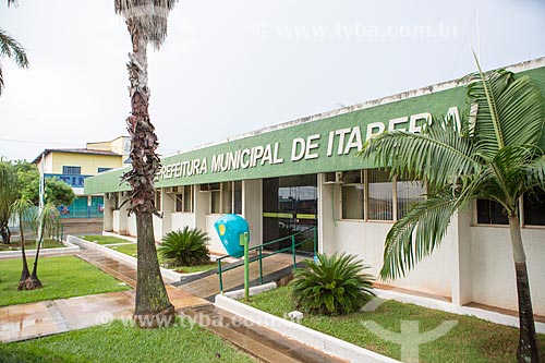  Facade of the Itaberai City Hall  - Itaberai city - Goias state (GO) - Brazil