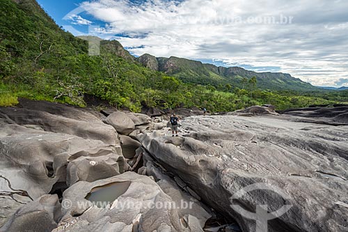  General view of Vale da Lua (Lua Valley)  - Alto Paraiso de Goias city - Goias state (GO) - Brazil