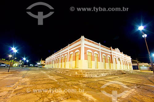  Facade of the Oeiras Municipal Market  - Oeiras city - Piaui state (PI) - Brazil