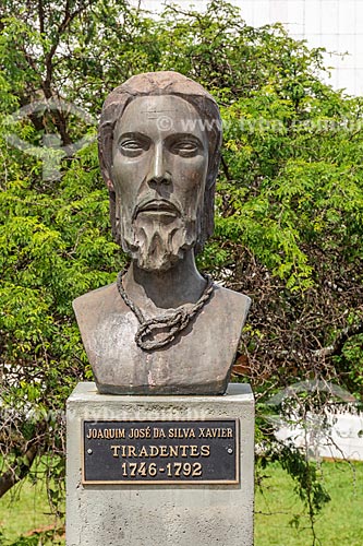  Bust of Joaquim Jose da Silva Xavier (Tiradentes) - Pantheon of the Fatherland and Liberty Tancredo Neves  - Brasilia city - Distrito Federal (Federal District) (DF) - Brazil