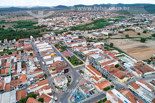  Picture taken with drone of the Custodia city  - Custodia city - Pernambuco state (PE) - Brazil