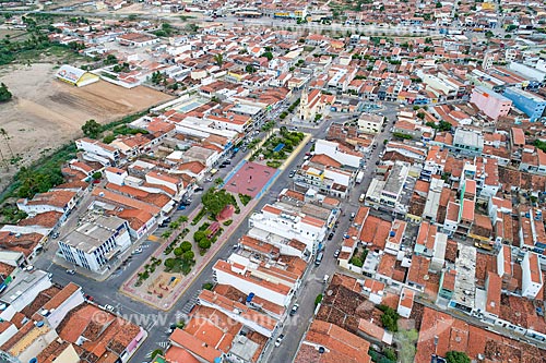  Picture taken with drone of the Custodia city  - Custodia city - Pernambuco state (PE) - Brazil