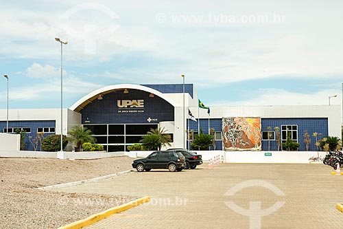  Facade of the Pernambuco Specialized Assistance Unit (UPAE)  - Salgueiro city - Pernambuco state (PE) - Brazil