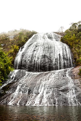  View of the Veu da noiva Waterfall  - Urubici city - Santa Catarina state (SC) - Brazil