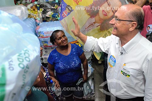  Geraldo Alckmin - presidential candidate for the Brazilian Social Democracy Party (PSDB) - Madureira Great Market (1959) - also known as Mercadao de Madureira  - Rio de Janeiro city - Rio de Janeiro state (RJ) - Brazil