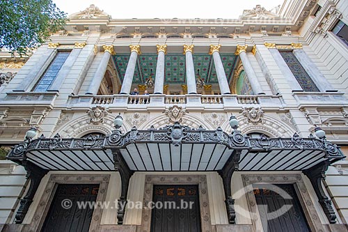  Side facade of the Municipal Theater of Rio de Janeiro (1909)  - Rio de Janeiro city - Rio de Janeiro state (RJ) - Brazil