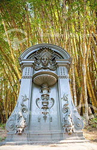 Fountain - Botanical Garden of Rio de Janeiro  - Rio de Janeiro city - Rio de Janeiro state (RJ) - Brazil