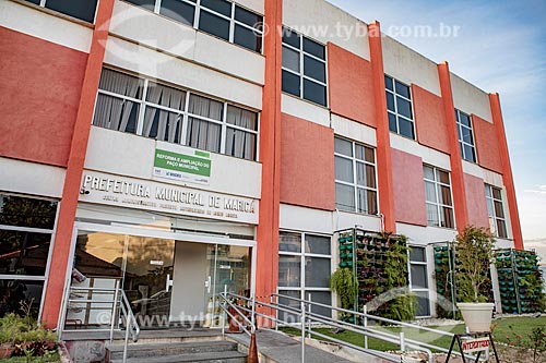  Facade of the Marica City Hall  - Marica city - Rio de Janeiro state (RJ) - Brazil