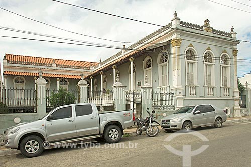  Facade of historic house  - Propria city - Sergipe state (SE) - Brazil