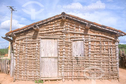  Facade of clay house - 2000s 