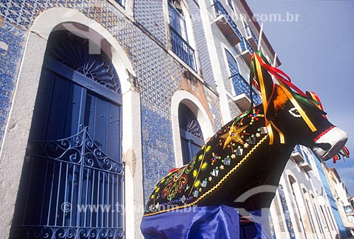  Bumba meu boi - Sao Luis city historic center - 90s  - Sao Luis city - Maranhao state (MA) - Brazil