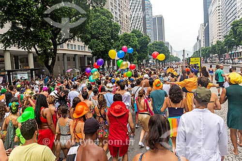  Revelers - Presidente Vargas Avenue during the carnival  - Rio de Janeiro city - Rio de Janeiro state (RJ) - Brazil