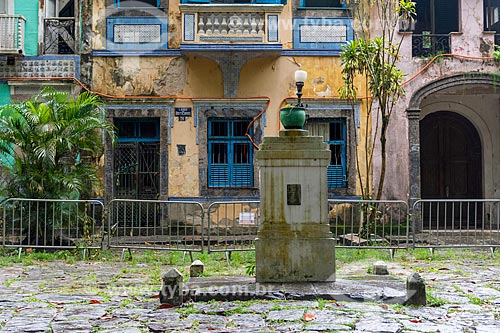  Historic houses abandoned - Largo of Boticario (Largo of Apothecary)  - Rio de Janeiro city - Rio de Janeiro state (RJ) - Brazil