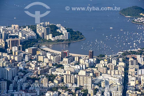  Aerial photo of the Botafogo Beach  - Rio de Janeiro city - Rio de Janeiro state (RJ) - Brazil