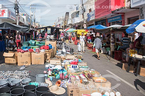  Street fair - Cajazeiras city  - Cajazeiras city - Paraiba state (PB) - Brazil