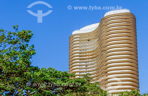  Facade of Niemeyer Building (1955) - Liberdade Square (Liberty Square)  - Belo Horizonte city - Minas Gerais state (MG) - Brazil